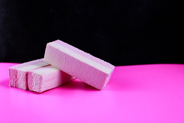 pink candy in a pop art style