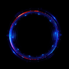 Abstract neon background. luminous swirling. Glowing spiral cover. 
Black elegant. Halo around. Power isolated. Sparks particle.
Space tunnel. Glossy jellyfish. LED color ellipse. Glint glitter