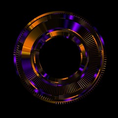 Abstract neon background. luminous swirling. Glowing spiral cover. 
Black elegant. Halo around. Power isolated. Sparks particle.
Space tunnel. Glossy jellyfish. LED color ellipse. Glint glitter