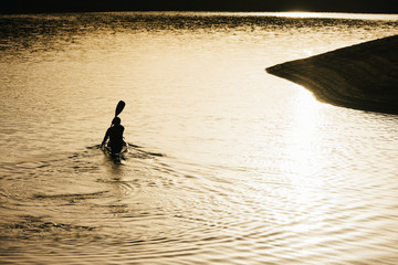 Kayak power training