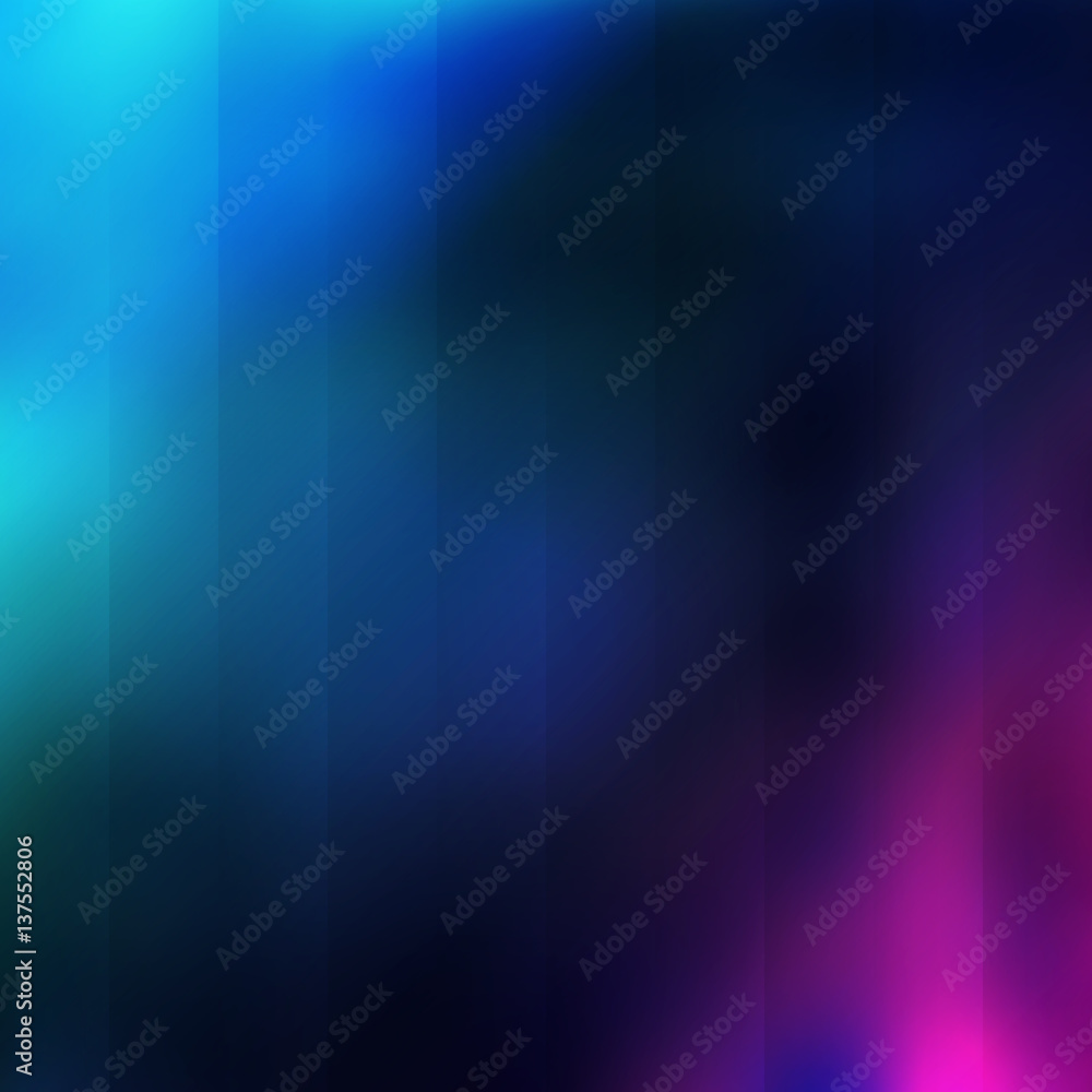 Poster abstract colorful transparent stripes pattern on blurred background, vector design
