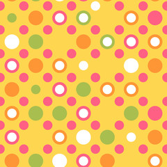 Tiling spring background. Holiday wrapping paper, event vector design