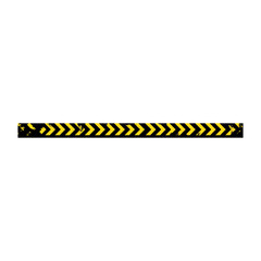 color silhouette with police line tape vector illustration
