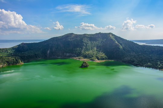 Taal Volcano, Luzon Island Of The Philippines