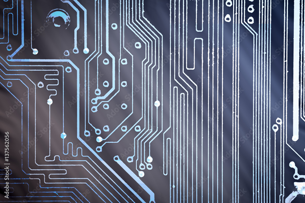Aufkleber circuit board. electronic computer hardware technology. motherboard digital chip. tech science backg