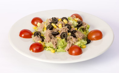 Healthy fish salad