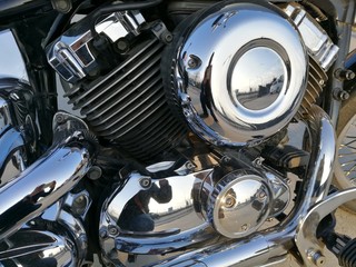 Obraz premium motorcycle engine