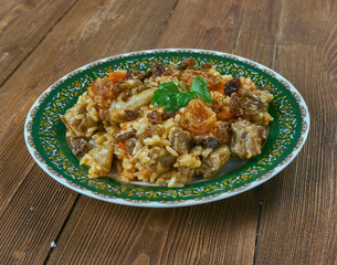 tursu qovurma plov