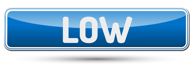 LOW - Abstract beautiful button with text.