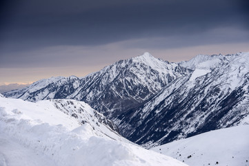 Fototapeta premium Mountain landscape. Andorra