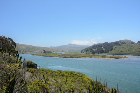 Russian River In California, USA