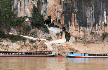 Pak Ou caves in Luang Prabang, Laos