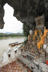 Pak Ou caves in Luang Prabang, Laos
