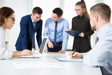 Fototapeta premium Group of business people