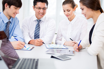 Fototapeta premium Group of business people