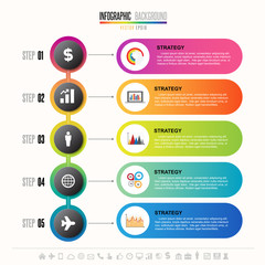 Timeline Infographics Design Template