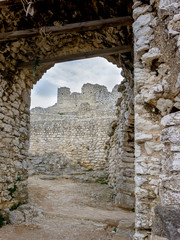 Castle gate of Crussol