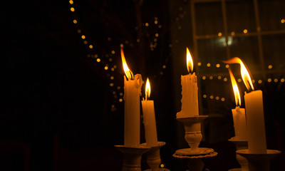 Lighting a candle in the night
