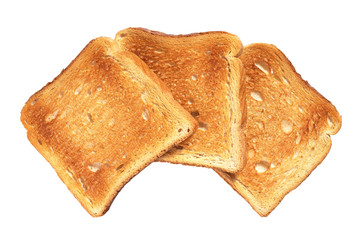 Slices of toasted bread