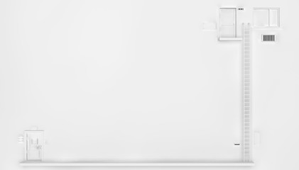 White Wall Apartment