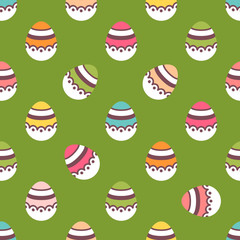 Tiling spring background. Holiday wrapping paper, fabric vector design