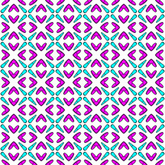 Pink and blue and white background with cross