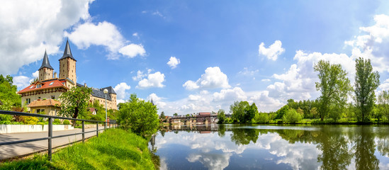 Fototapeta na wymiar Schloss Rochlitz, Sachsen