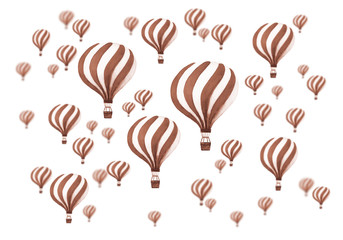 Vintage Hot air balloons