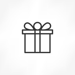 Gift box icon