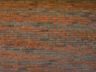 The orange brick wall