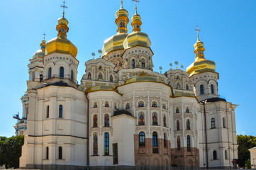 Uspensky Cathedral in Kiev Pechersk Lavra, Kiev, Ukraine