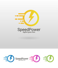 Speed logo, Light bolt 