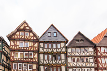 Fototapeta premium Fachwerkhaus in Bad Wildungen