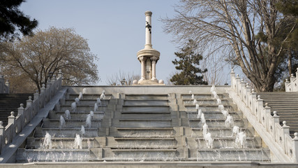 Fototapeta premium Martyrs monument and stairs