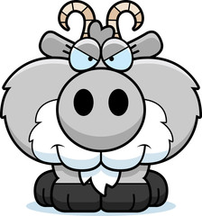 Obraz premium Cartoon Sly Goat