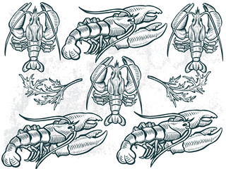 lojbster sea food element