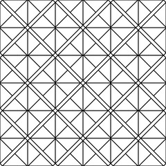 Seamless geometric vector pattern - 137588639
