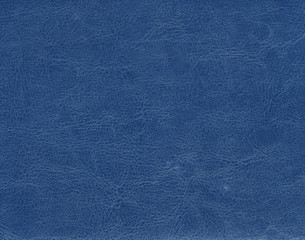 Blue color leather texture.