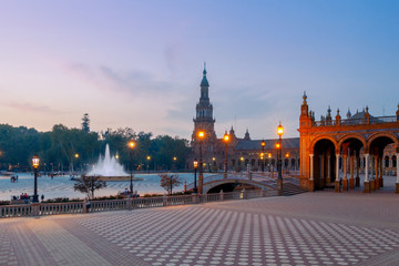 Seville. Spanish Square.