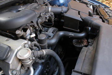 Obraz na płótnie Canvas moteur turbo voiture