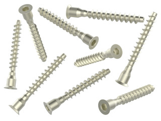 Furniture confirmat screw Anodized