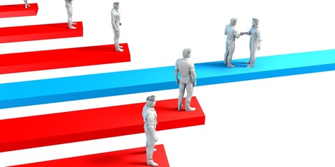 Naklejka premium Business Challenges