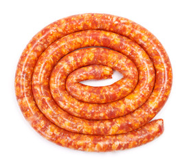 Traditional thin pork sausage