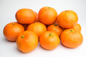 Group of clementines