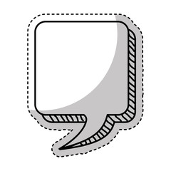 speech bubble message icon vector illustration design