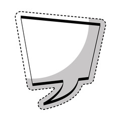 speech bubble message icon vector illustration design