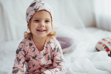 Child in pajama