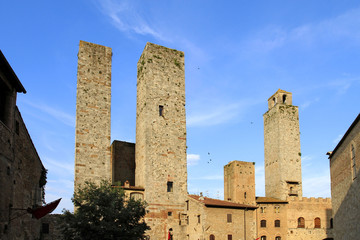 Fototapeta premium San Gimignano, Tuscany, Italy, Europe