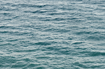 Texture of the sea with the waves