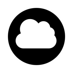 cloud computing isolated icon vector illustration design